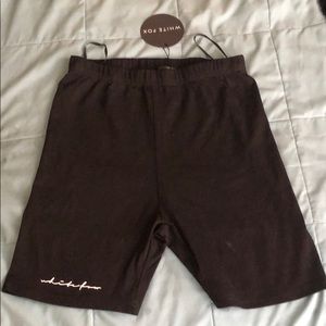 Signature Biker Shorts Black